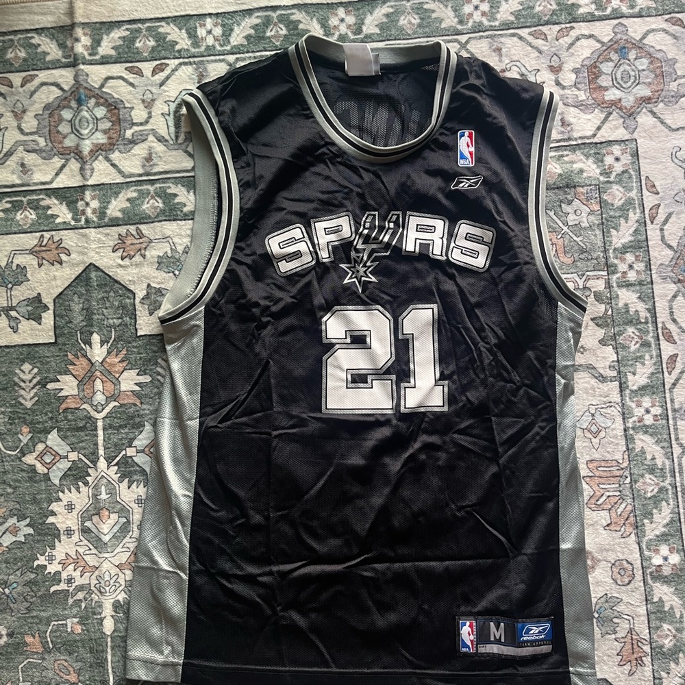 Tim Duncan Spurs Jersey